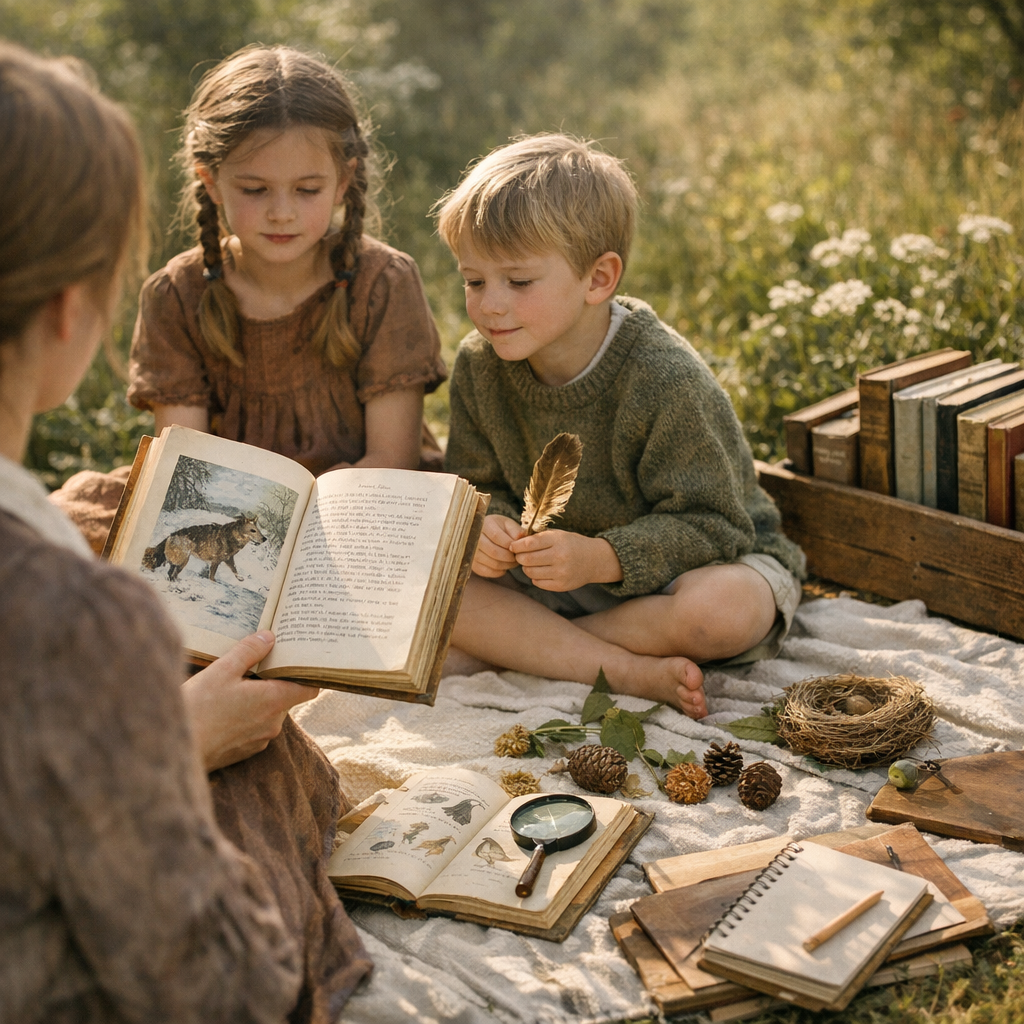 Méthodes d’enseignement : livres vivants, narration, nature et courtes leçons