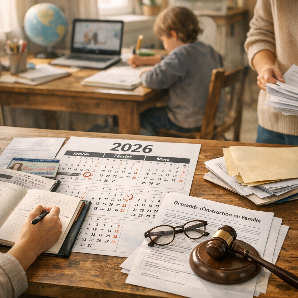 Calendrier 2026 des démarches : dates, pièces et recours