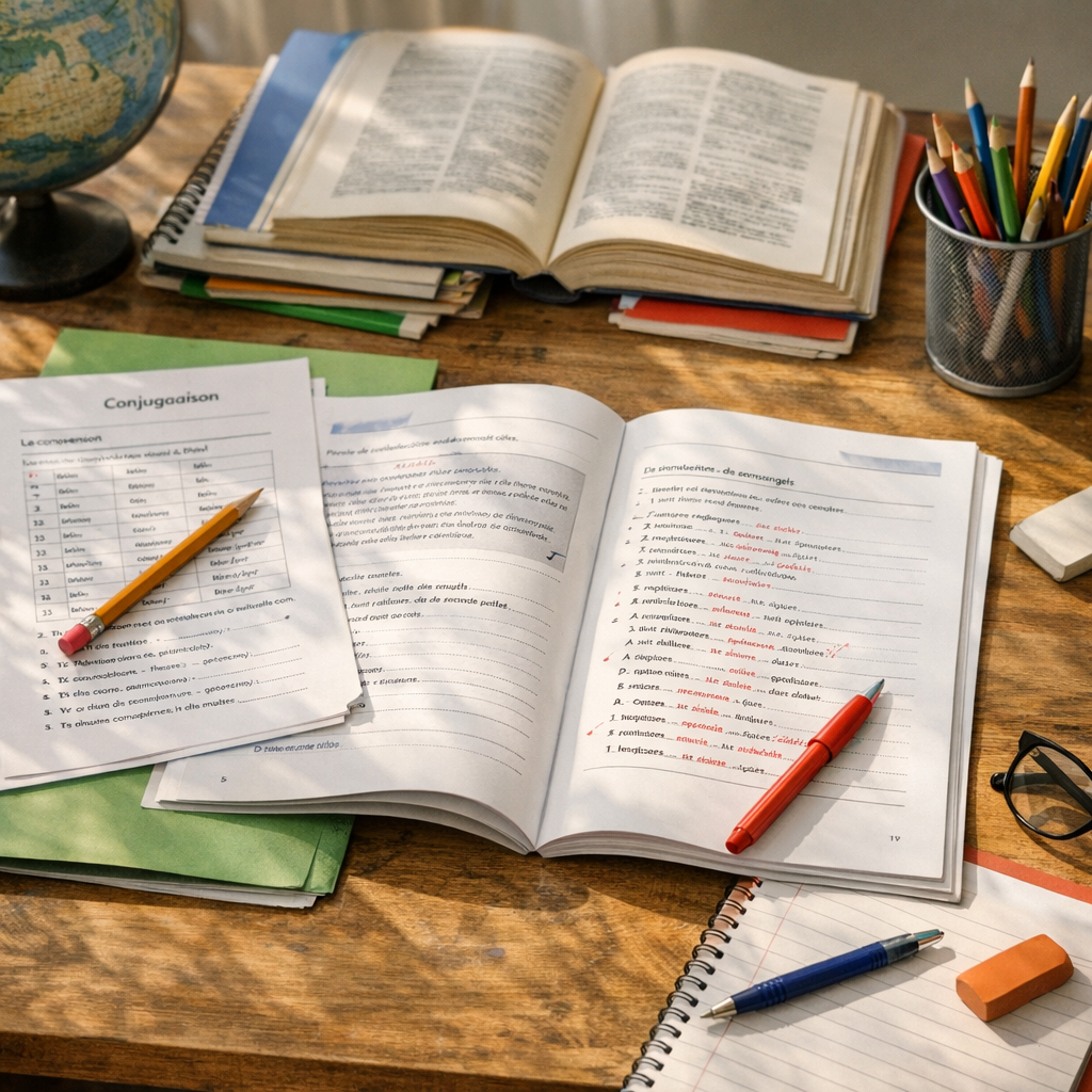 Exercices de français CM1 avec corrigé PDF&nbsp;: lire, écrire, conjuguer