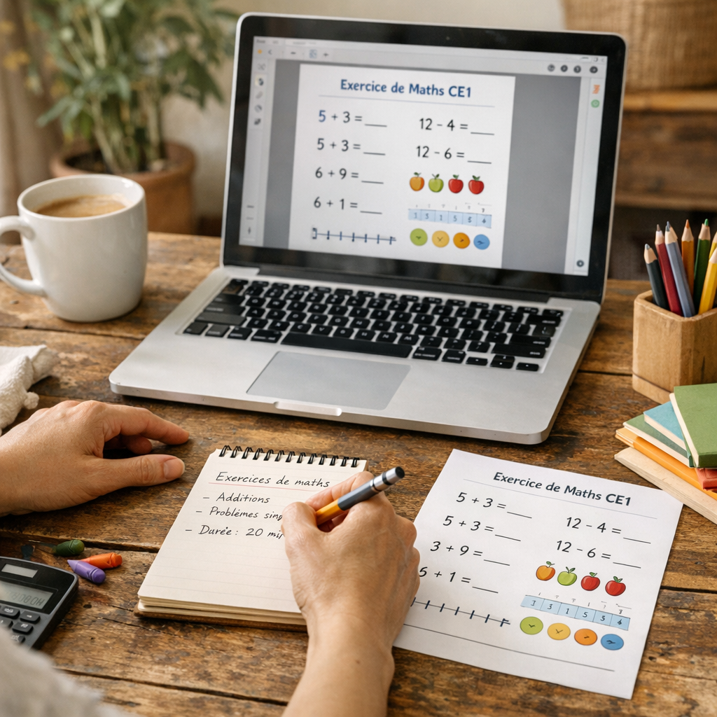 Construire une séance courte avec un PDF&nbsp;: méthode simple pour parents IEF