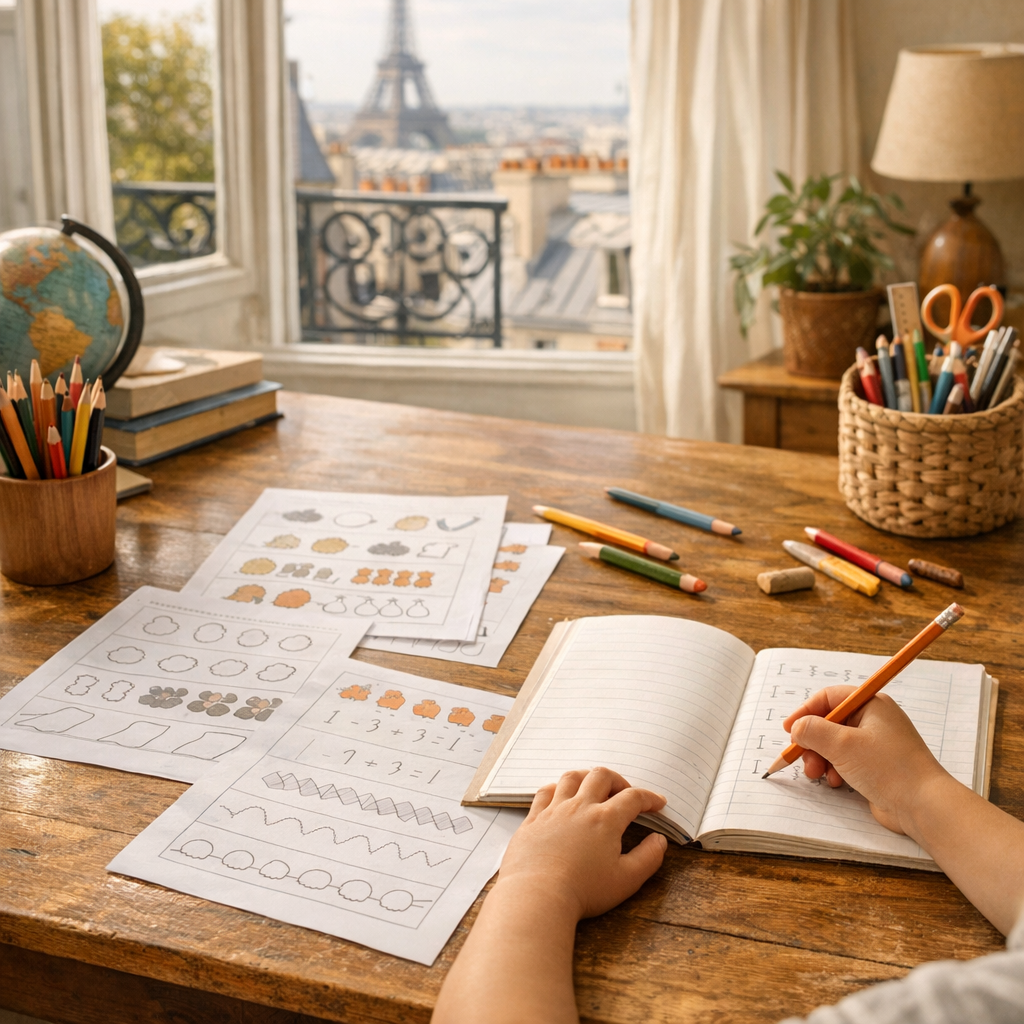 Les Exercices CP à Imprimer gratuits en PDF forment un vrai Cahier