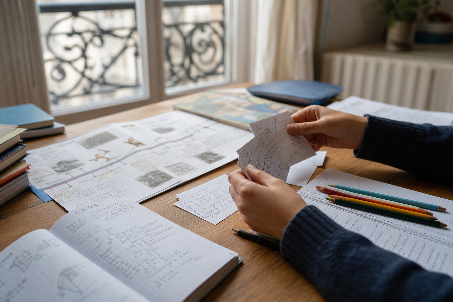 Une fiche de révision qui aide vraiment à apprendre