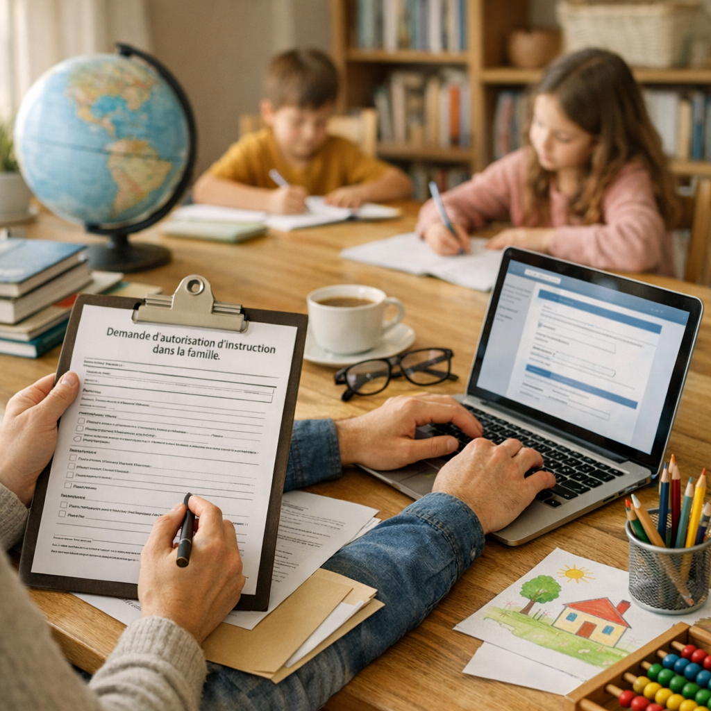 Demander l’autorisation d’instruction dans la famille&nbsp;: les étapes clés