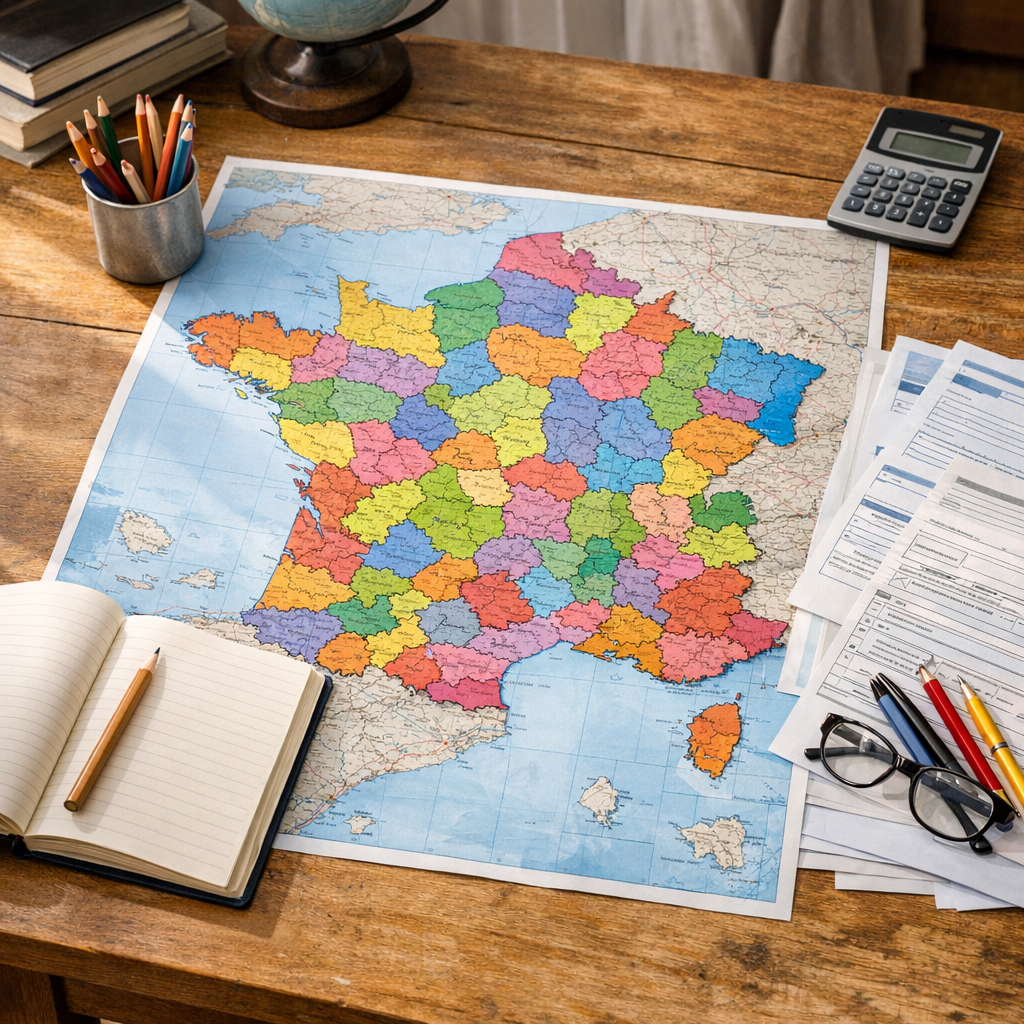 Pourquoi la Liste des 95 départements français reste floue ?