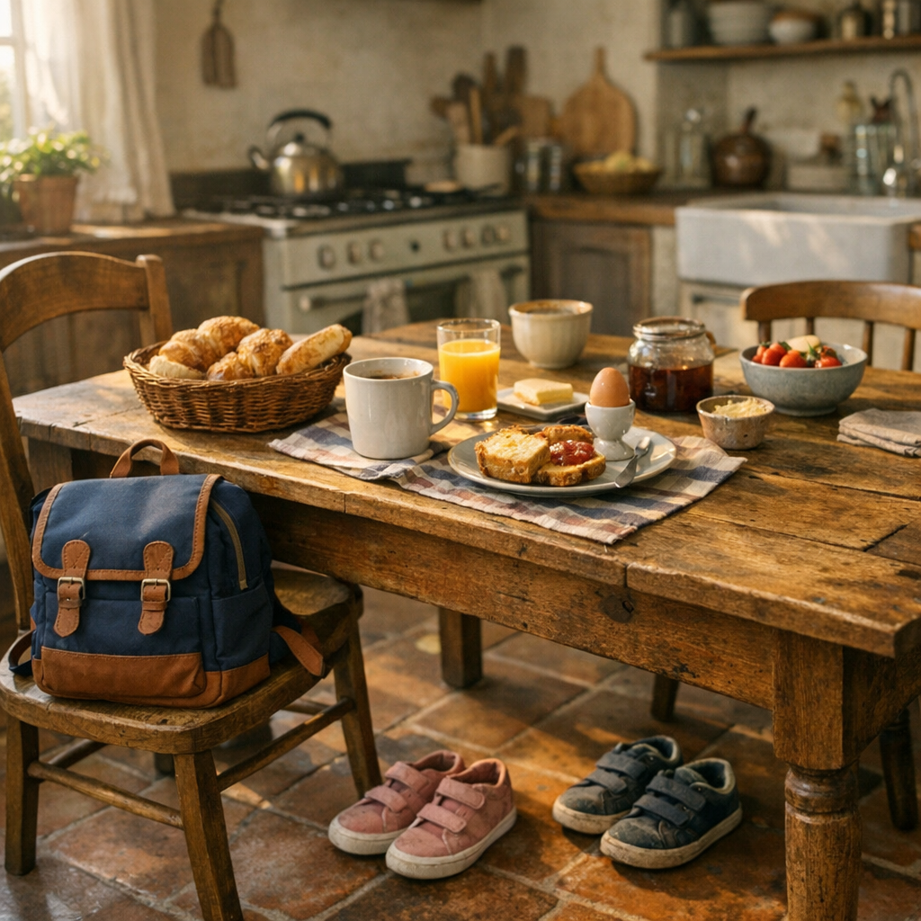 Comment un parent reste zen avec une routine du matin en maternelle