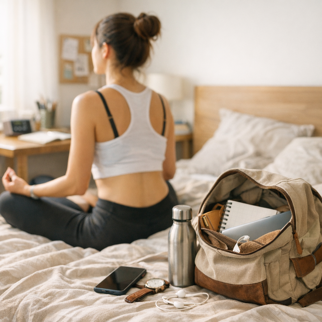 Le modèle simple en 45 minutes&nbsp;: corps, attention, sac prêt