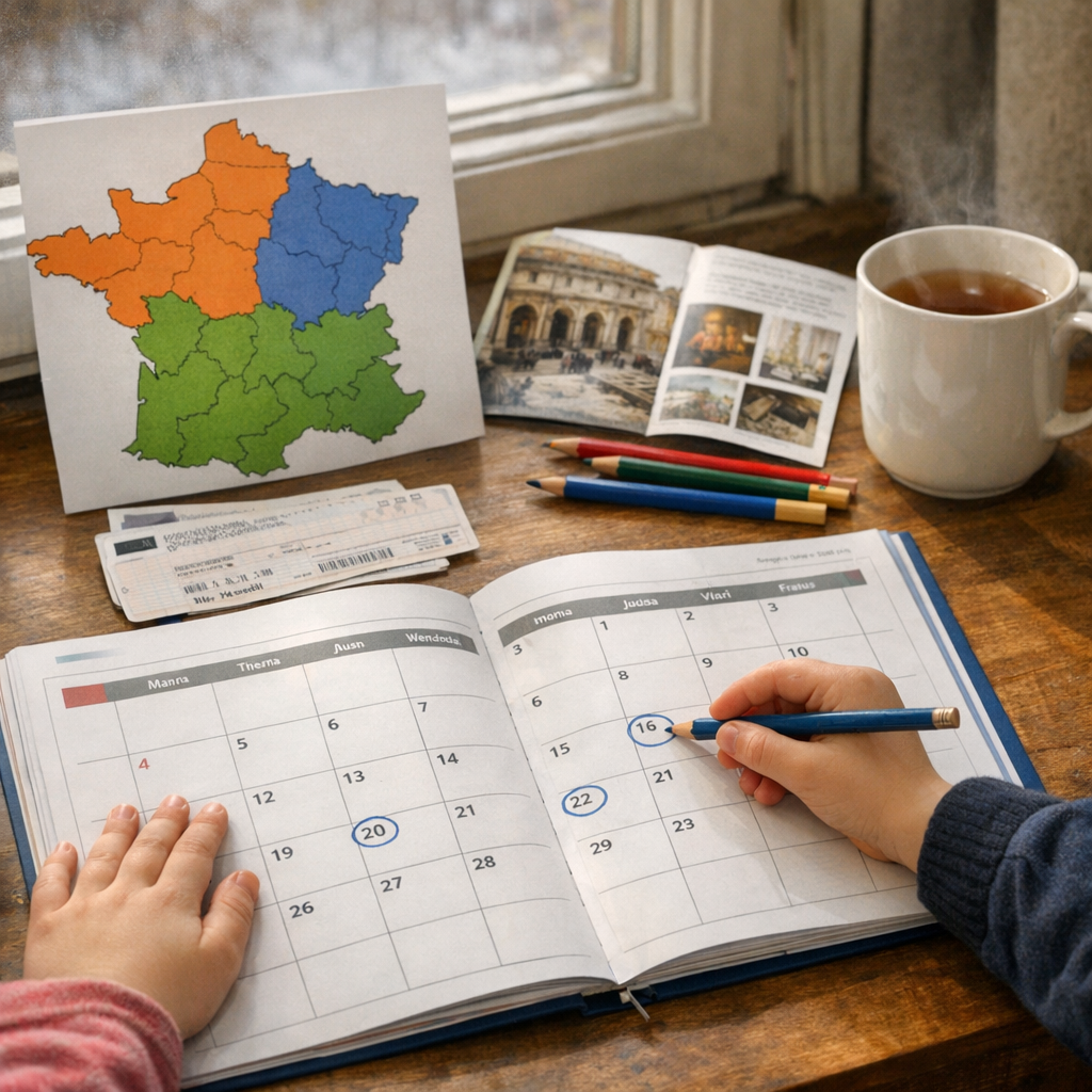 Quand tombent les vacances de février 2026 selon votre zone ?